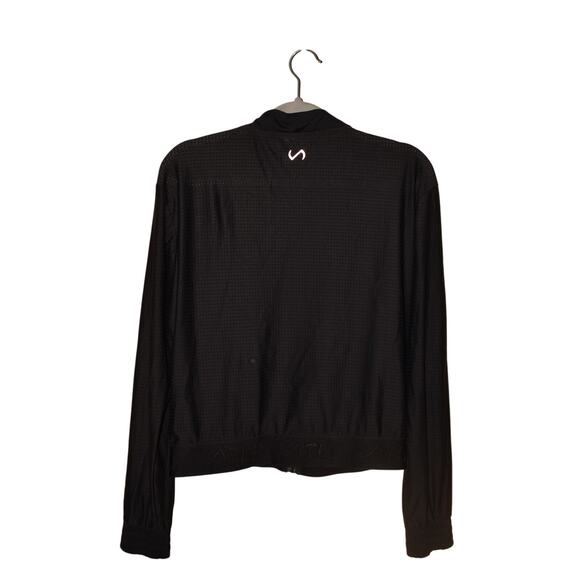 TLF $48 Perforated Mesh Maddox Jacket Black Active‎ Lightweight Medium - Picture 2 of 3